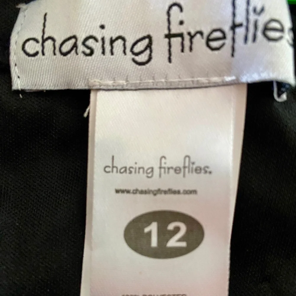 Chasing Fireflies Neon Invisible Stick Figure Halloween Costume Size 12 - Picture 6 of 16